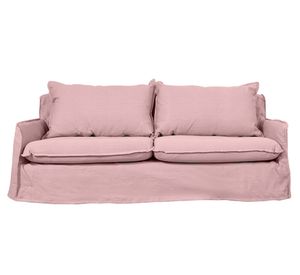 Sofá 3 Cuerpos Rehue Lino palo rosa