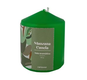 Vela 7 x 5.7 cm Manzana Canela Cotidiana
