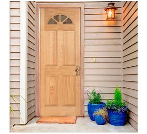 Puerta Pino Radiata Ibiza 4 Paneles 85x210 cm Moldupanel