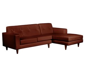 Sofá seccional Salerno derecho chocolate Latam Home