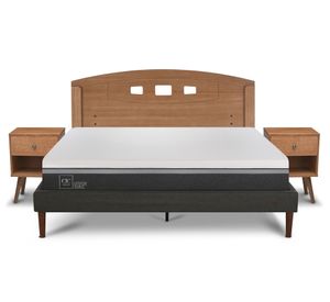 Cama europea curve 2 plazas Ortopedic Advance + Set Gales Cic