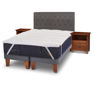 Cama europea king Grand Premium dividida + set Kavery Cic
