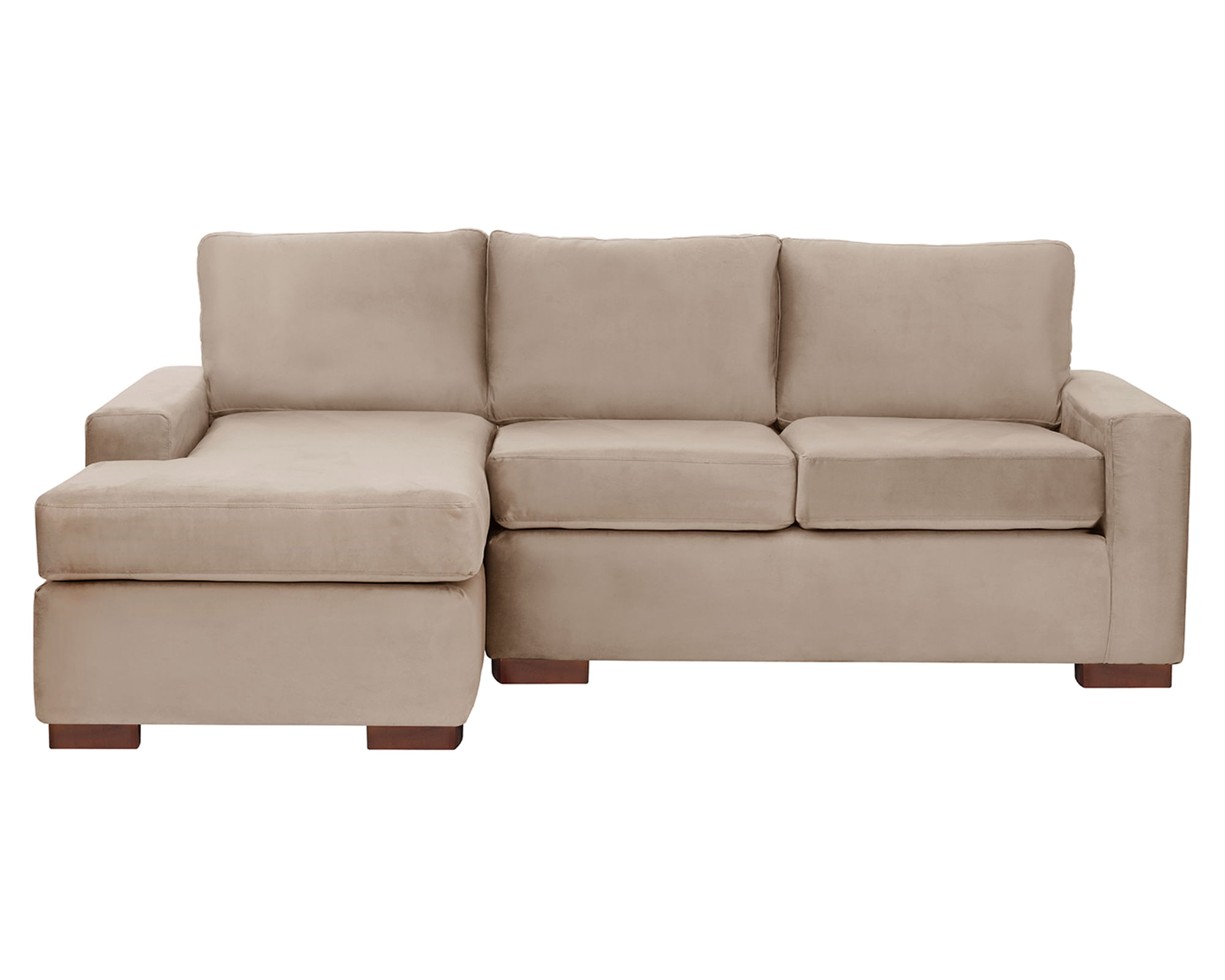 Latam Home Sofá seccional 3 cuerpos Livorno beige