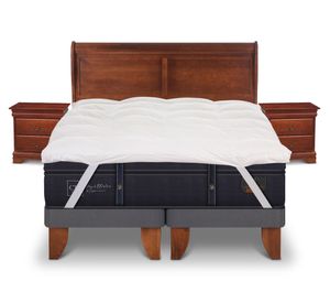 Cama europea 2 plazas Grand Premium dividida + set Miró Cic