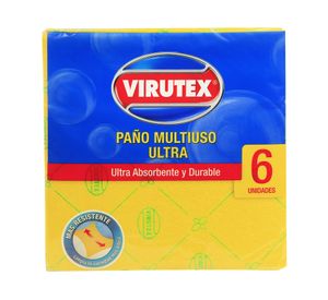 Paño multiuso ultra 6 unidades Virutex