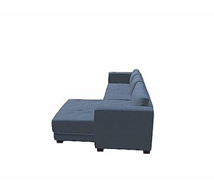 Sofá seccional Copeland derecho índigo Rosen.