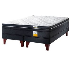 Cama europea 2 plazas Plus + topper + base dividida Drimkip