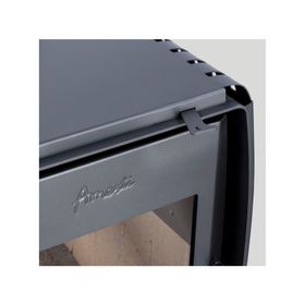 Estufa a leña Nordic 350 gris charcoal