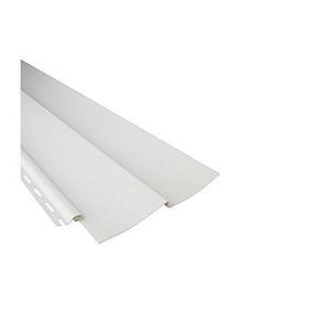 Siding pvc blanco 0,20x3,80m modelo americano Dvp