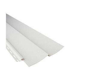 Siding pvc blanco 0,20x3,80m modelo americano Dvp