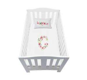 Cubreplumón pack Letras Vintage G blanco