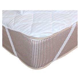 Pack Cubre colchón Súper King 2 unidades blanco