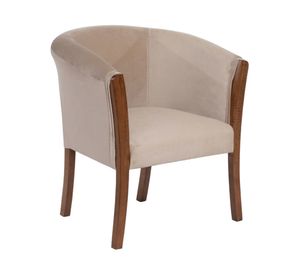 Sitial velvet 1 cuerpo Dortmund beige