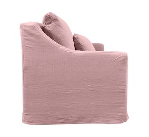 Sofá 3 Cuerpos Lircay Lino palo rosa