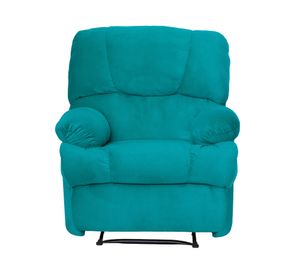 Bergere reclinable 1 cuerpo Perugia turquesa