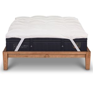 Cama europea king Oak Super Premium + topper Cic
