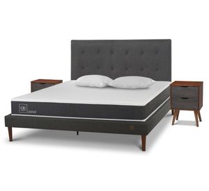 Cama europea 2 plazas New Ortopedic + set Éufrates + almohadas Cic