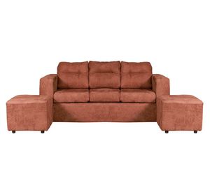 Sofás 3 cuerpos Nize café