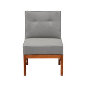 Sitial velvet 1 cuerpo Colonia gris