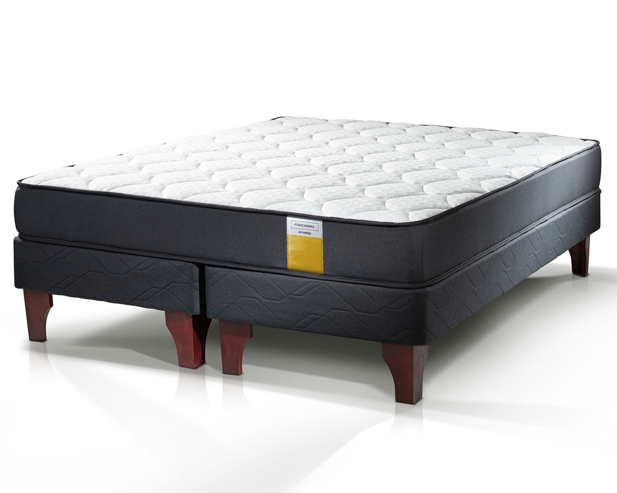 Drimkip Cama europea Funcional 2 plazas base dividida