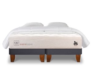 Cama europea King Cocopedic + almohadas + plumón Cic.