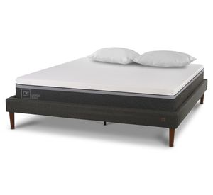 Cama europea curve 2 plazas Ortopedic Advance + 2 almohadas Cic