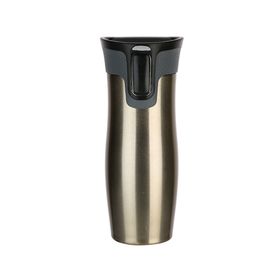 Mug 400 ml botella acero dorado