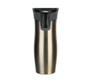 Mug 400 ml botella acero dorado