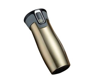 Mug 400 ml botella acero dorado