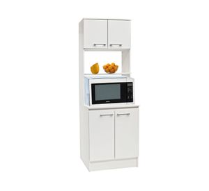Kit cocina 4 puertas blanco Mobikit