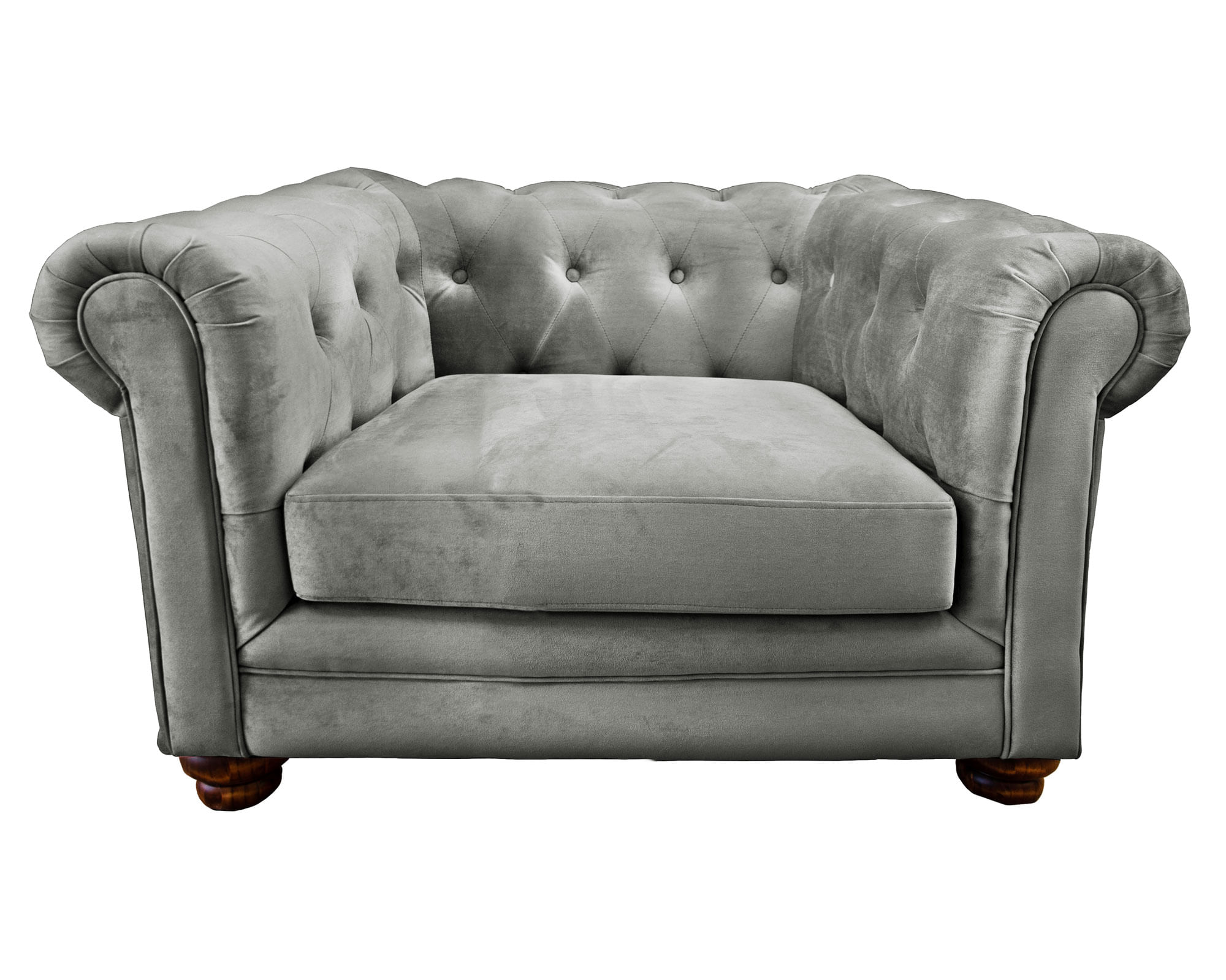 Latam Home Sofá 1 cuerpo Florencia gris