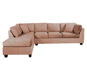Sofá seccional izquierdo 5 cuerpos Padua beige