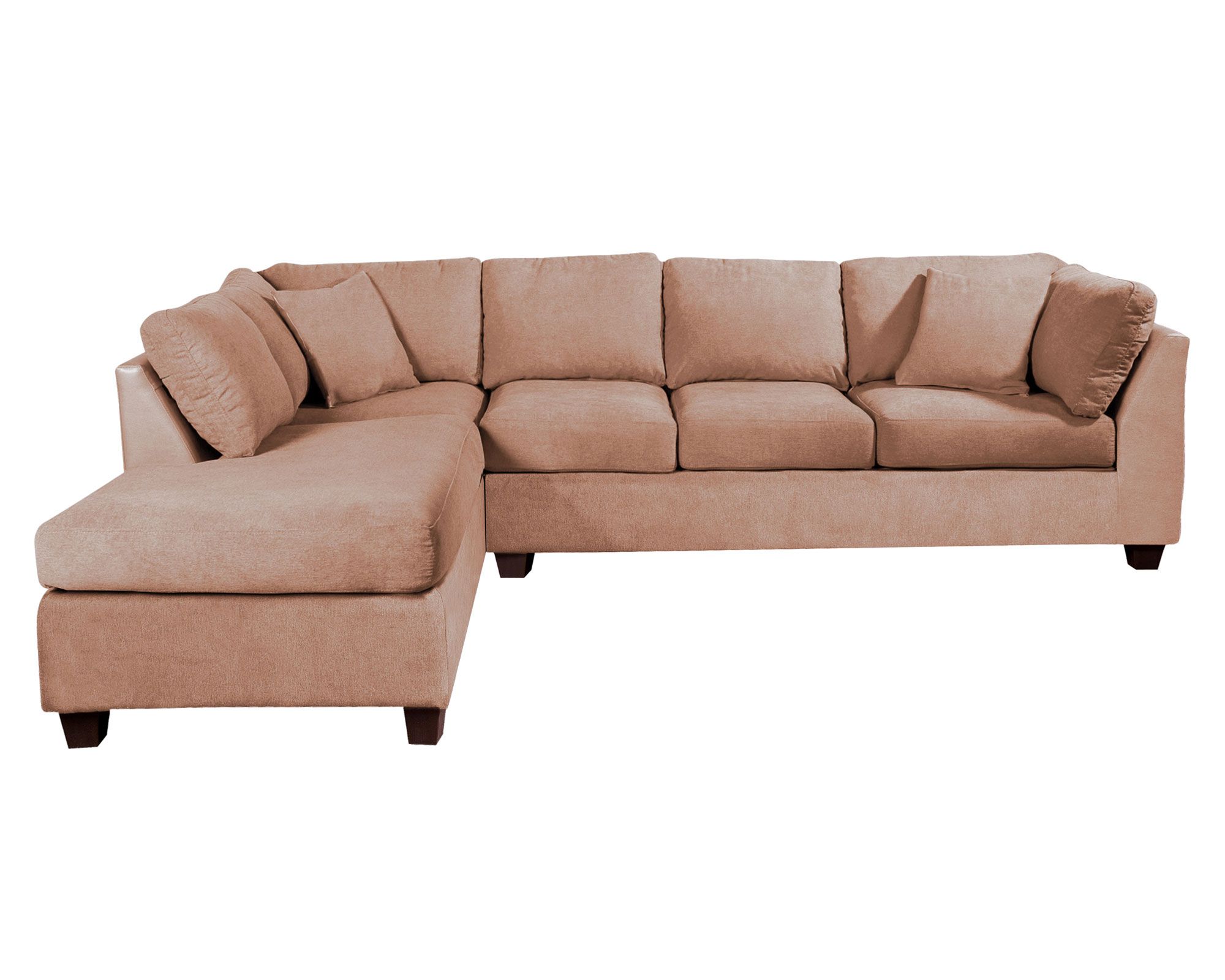 Latam Home Sofá seccional izquierdo 5 cuerpos Padua beige