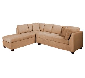 Sofá seccional izquierdo 5 cuerpos Padua beige