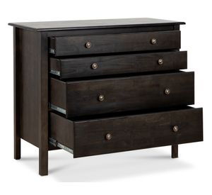 Cómoda 4 cajones Berlin gris oscuro