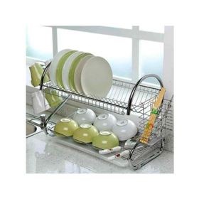 Secaplatos organizador 2 niveles Y1931C-1 gris