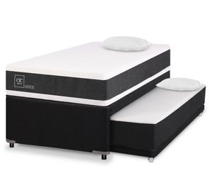 Diván 1.5 plazas Ortopedic + almohadas viscoelásticas Cic
