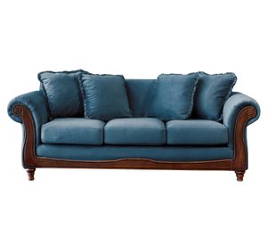 Sofá Rímini azul petróleo Latam Home