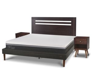 Cama europea curve 2 plazas Ortopedic Advance + Set Múnich Cic