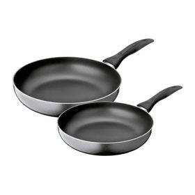 Set 2 sartenes Gourmet negro Fantuzzi