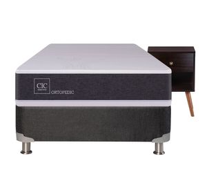 Box spring New Ortopedic 1 laza + velador Munich Cic
