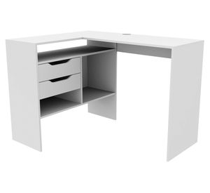 Escritorio 2 cajones Milán blanco