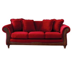 Sofá Rímini burdeo Latam Home