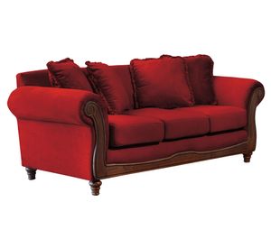 Sofá Rímini burdeo Latam Home