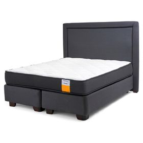 Cama americana funcional Súper King base dividida + respaldo