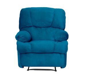 Bergere reclinable 1 cuerpo Perugia azul petróleo