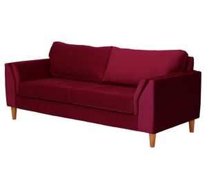 Sofá 3 cuerpos Milan rojo