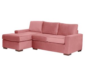 Sofá seccional 3 cuerpos Livorno rosado
