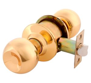 Cerradura cilíndrica 201 simple paso Amarillo