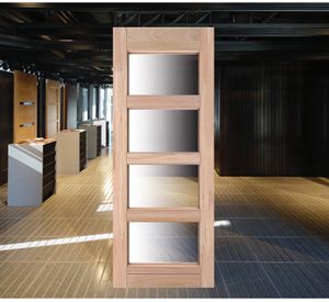 Puerta de lenga Roma madera 85x200 cm natural